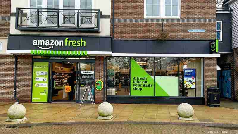 Amazon Fresh - Amazon Fresh Shop Sevenoaks, tags: walk dash - CC BY-SA